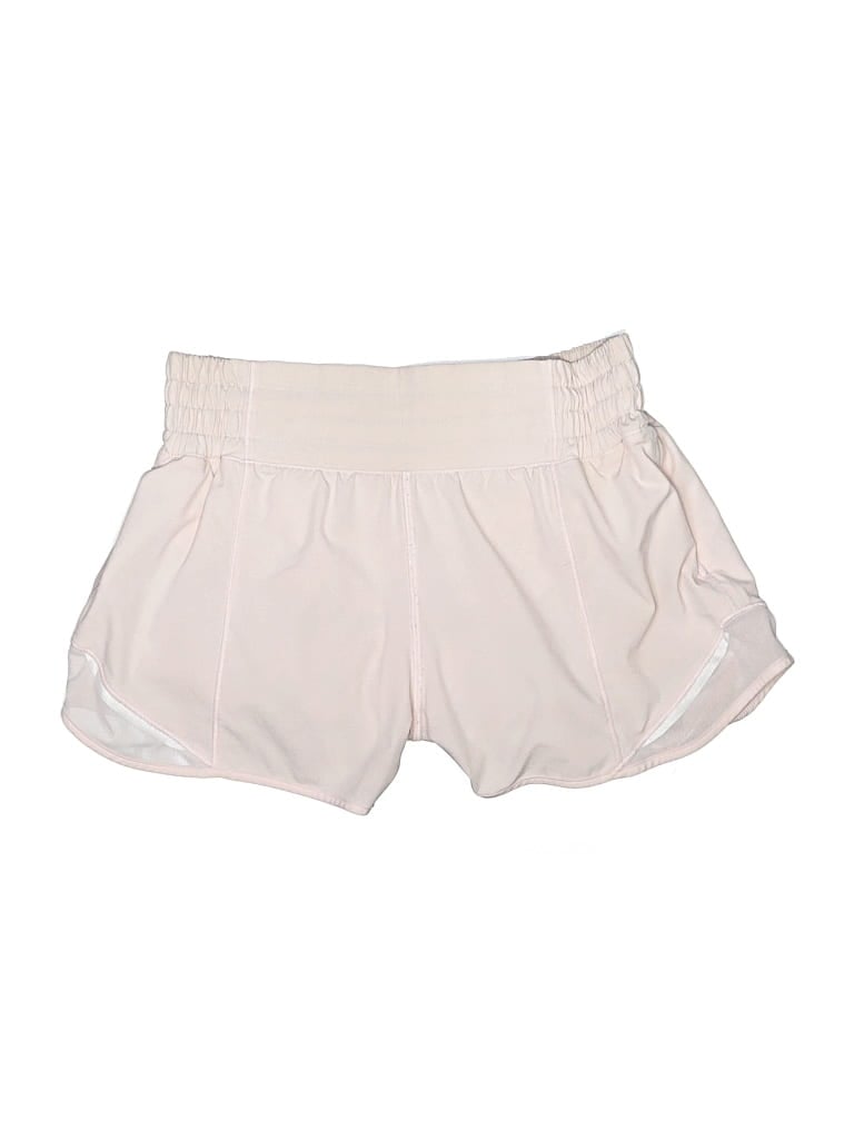 Pre-owned Lululemon Athletica Athletic Shorts In White