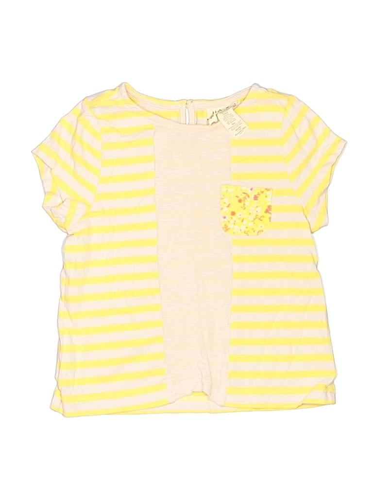 Pre-owned Matilda Jane Kids' Short Sleeve T-shirt In Yellow
