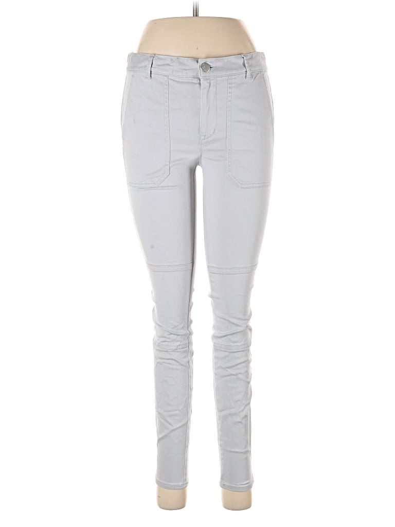 Pre-owned Lou & Grey Casual Pants In Gray