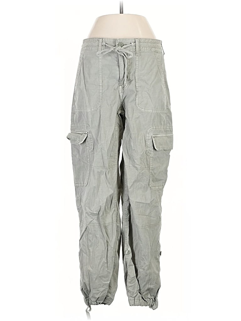 Pre-owned American Eagle Outfitters Cargo Pants In Gray