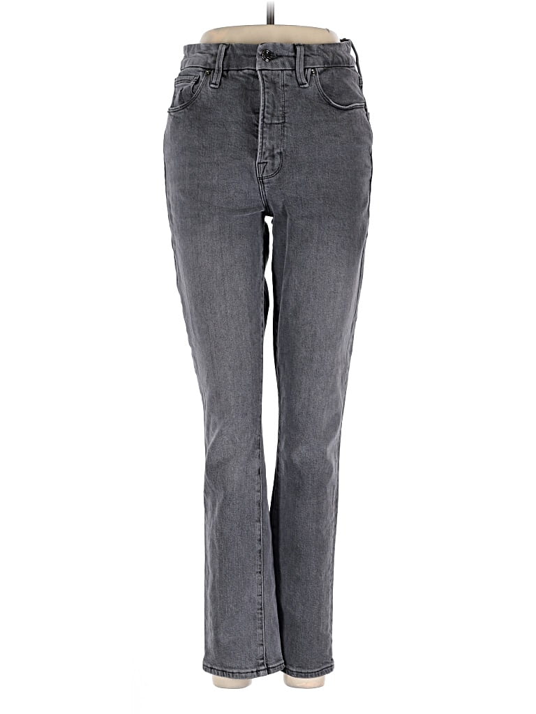 Pre-owned Good American Jeans In Gray