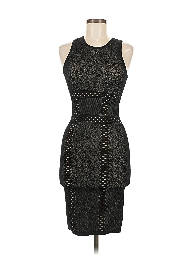 Pre-owned Ali & Jay Cocktail Dress In Black
