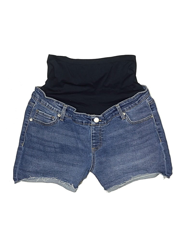 Pre-owned Time And Tru Denim Shorts In Blue
