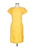 LIVEN Solid Yellow Casual Dress Size 12 - photo 1