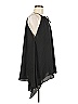 DKNY 100% Polyester Solid Black Casual Dress Size Med - Lg - photo 4