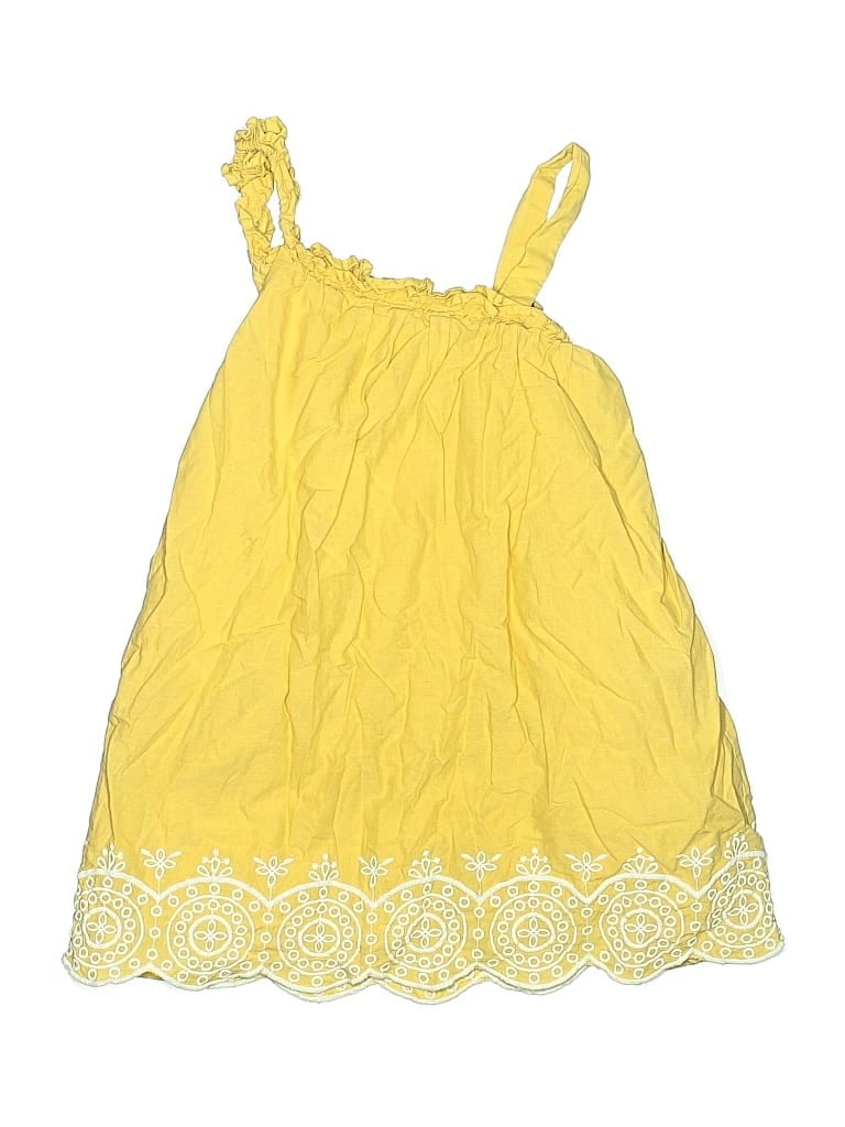Pre-owned Tahari Kids' Dress In Yellow