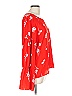 B Collection by Bobeau 100% Polyester Red Long Sleeve Blouse Size L - photo 4