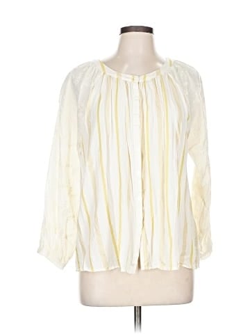 Mystree 3/4 Sleeve Blouse (view 1)