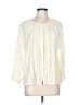 Mystree 100% Rayon Ivory 3/4 Sleeve Blouse Size L - photo 1