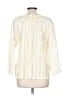 Mystree 100% Rayon Ivory 3/4 Sleeve Blouse Size L - photo 2