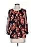 Madewell 100% Polyester Black 3/4 Sleeve Blouse Size S - photo 1
