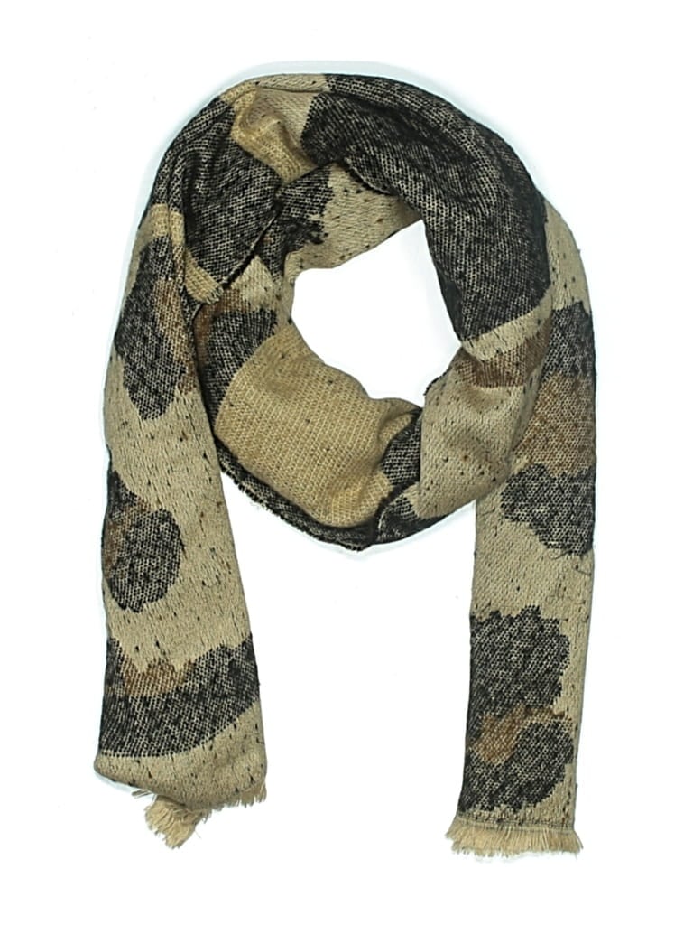 Pre-owned Unbranded Scarf In Brown