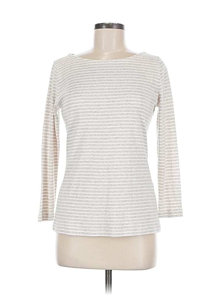 Pre-owned Vineyard Vines 3/4 Sleeve T-shirt In Silver