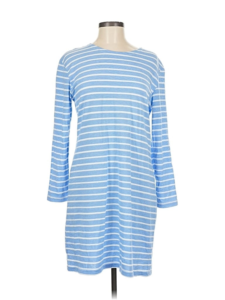 Pre-owned Sail To Sable Casual Dress In Blue