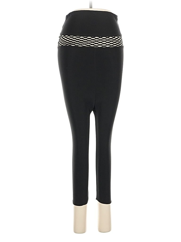 Pre-owned Prettylittlething Leggings In Black