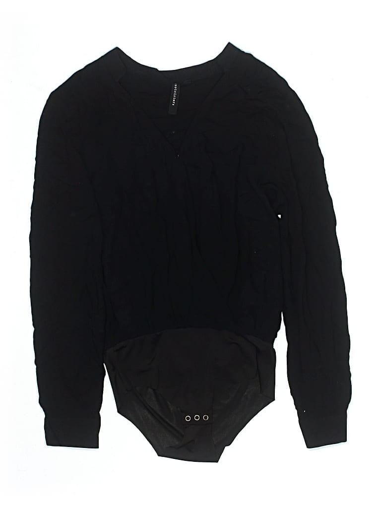 Pre-owned Knot Sisters Bodysuit In Black