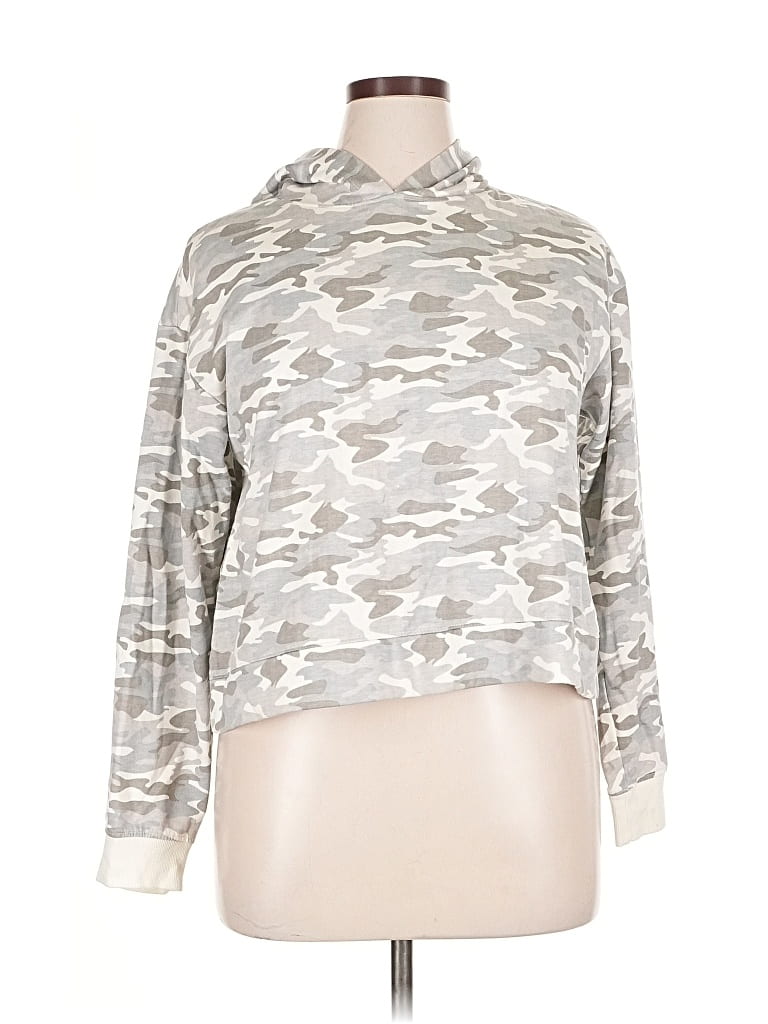 Pre-owned Assorted Brands Sweatshirt In Silver