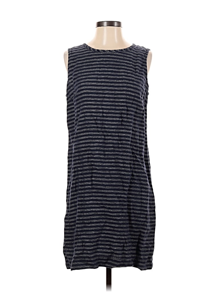Pre-owned Jjill Casual Dress In Blue