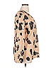 Unbranded Animal Print Tan Long Sleeve Henley Size XL - photo 4