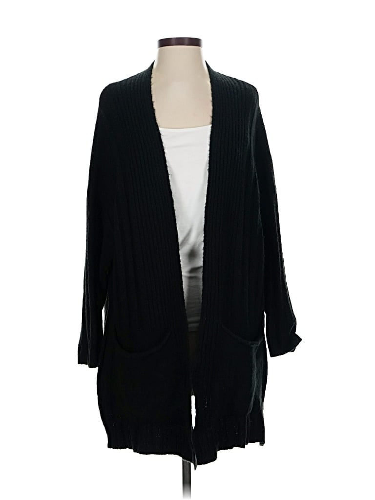 Pre-owned Topshop Cardigan Sweater In Black
