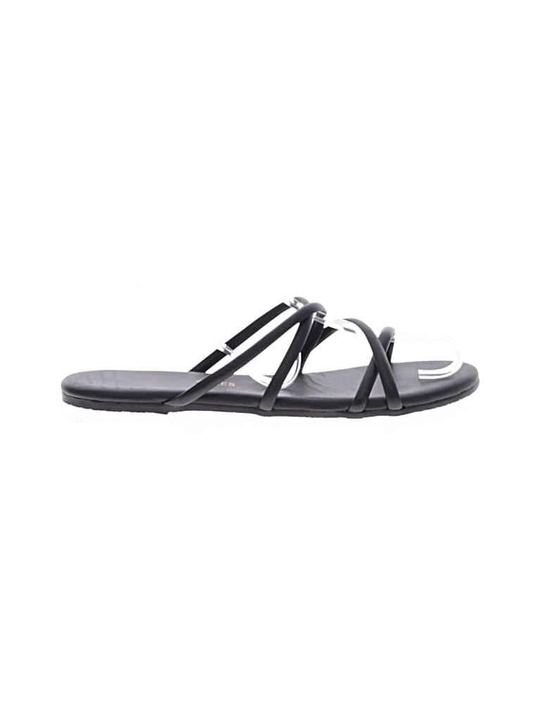 Pre-owned Tkees Sandals In Black