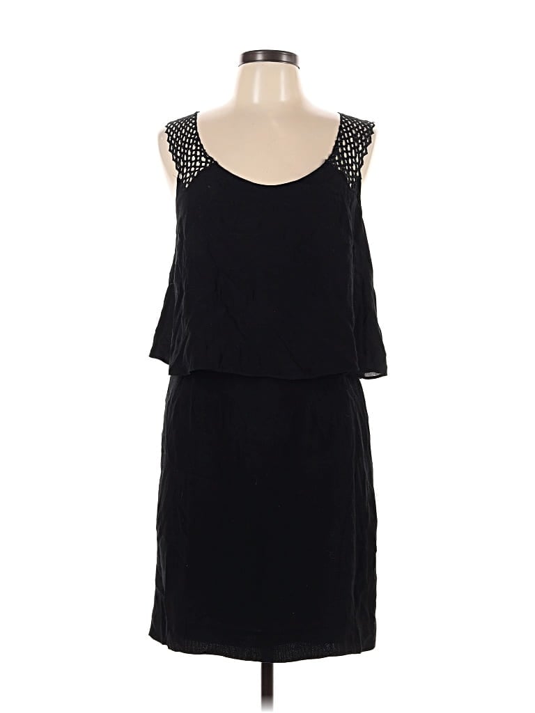 Pre-owned Sandro Cocktail Dress In Black