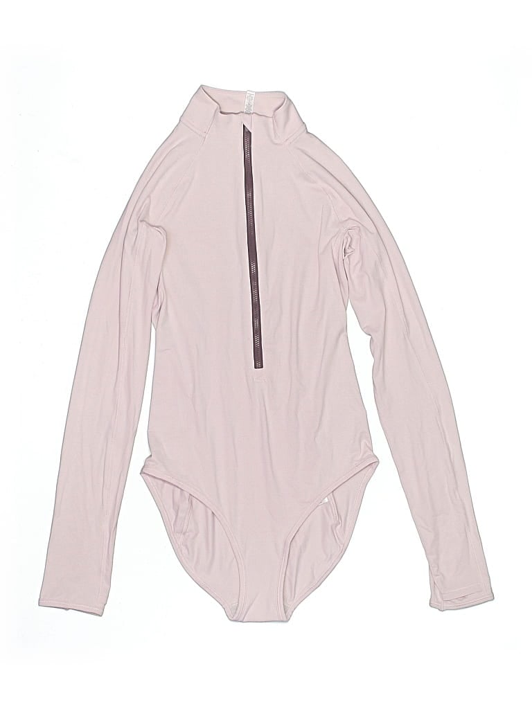Pre-owned Athleta Bodysuit In Pink
