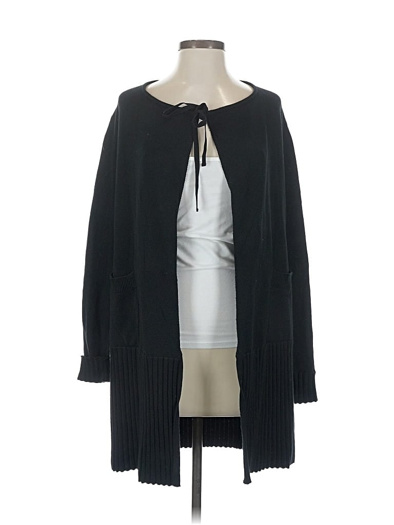 Pre-owned Cabi Cardigan Sweater In Black