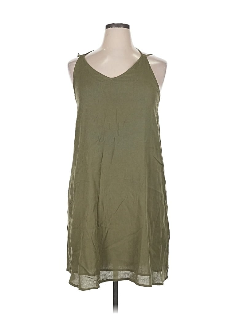 Pre-owned Roxy Casual Dress In Green