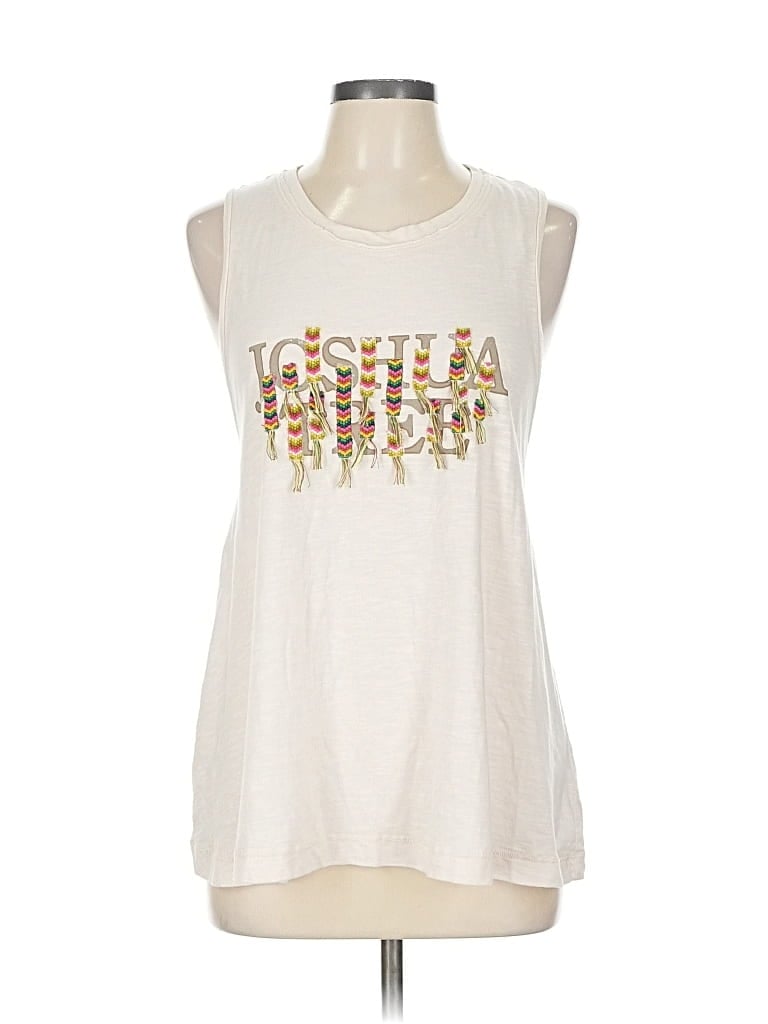 Pre-owned Pilcro Sleeveless T-shirt In White