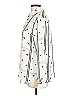 Assorted Brands 100% Polyester Polka Dots Ivory White Long Sleeve Blouse Size L - photo 5