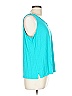 Chico's Teal Blue Sleeveless T-Shirt Size Lg (2) - photo 4
