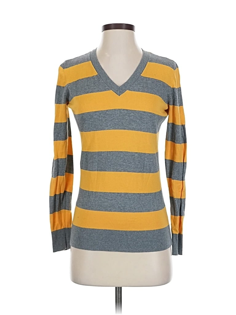Pre-owned Ann Taylor Loft Outlet Pullover Sweater In Yellow