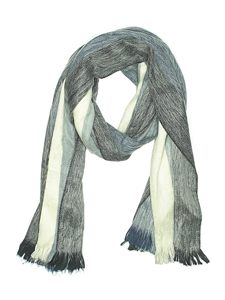 Pre-owned Unbranded Scarf In Blue