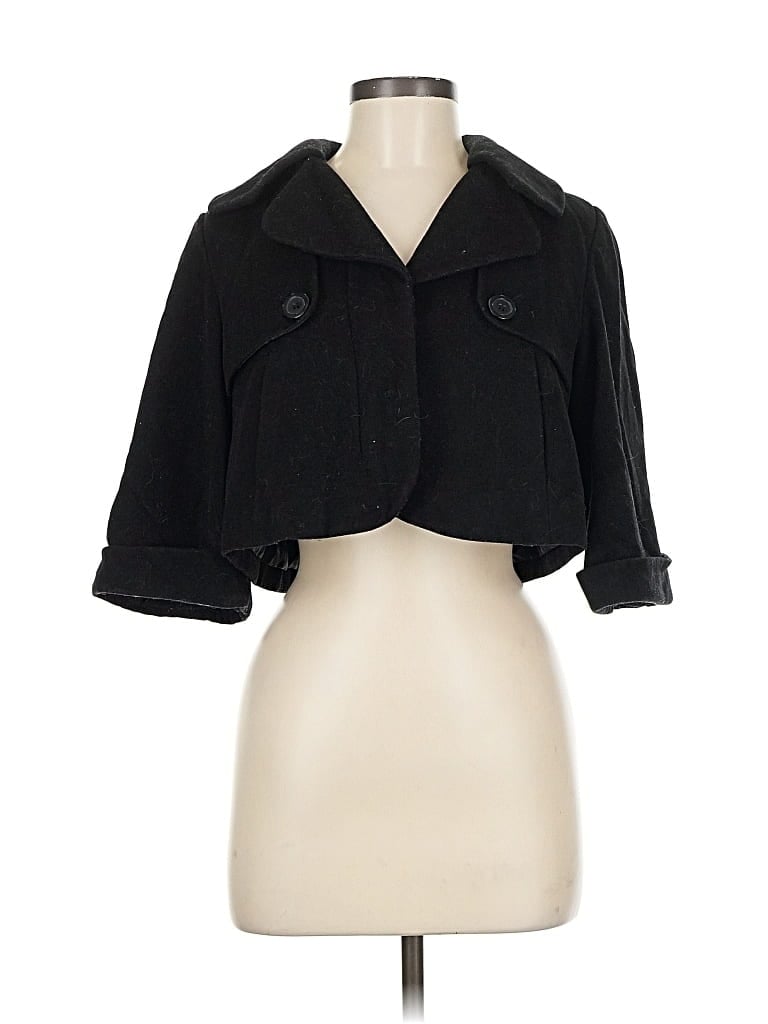 Pre-owned Zara Basic Jacket In Black