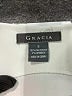 Gracia Ivory Short Sleeve Top Size S - photo 6