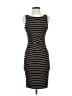 Bailey 44 Stripes Brown Casual Dress Size S - photo 1