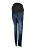 Isabel Maternity Solid Blue Jeans Size 2 - photo 1