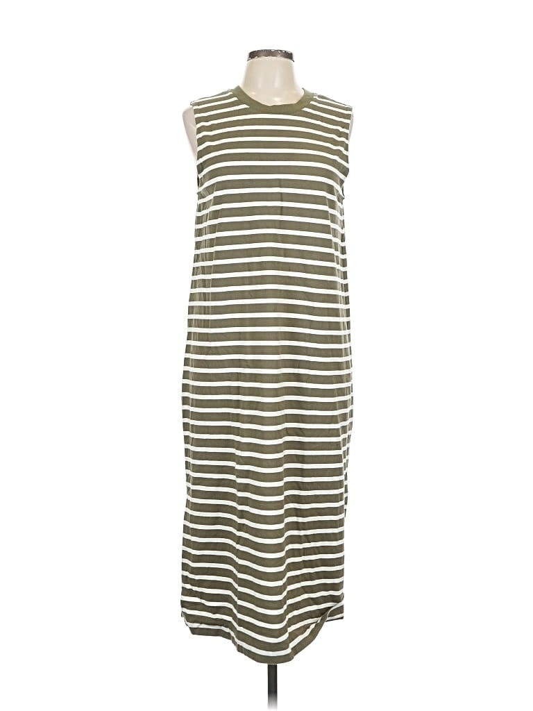 Pre-owned Everlane Casual Dress In Green