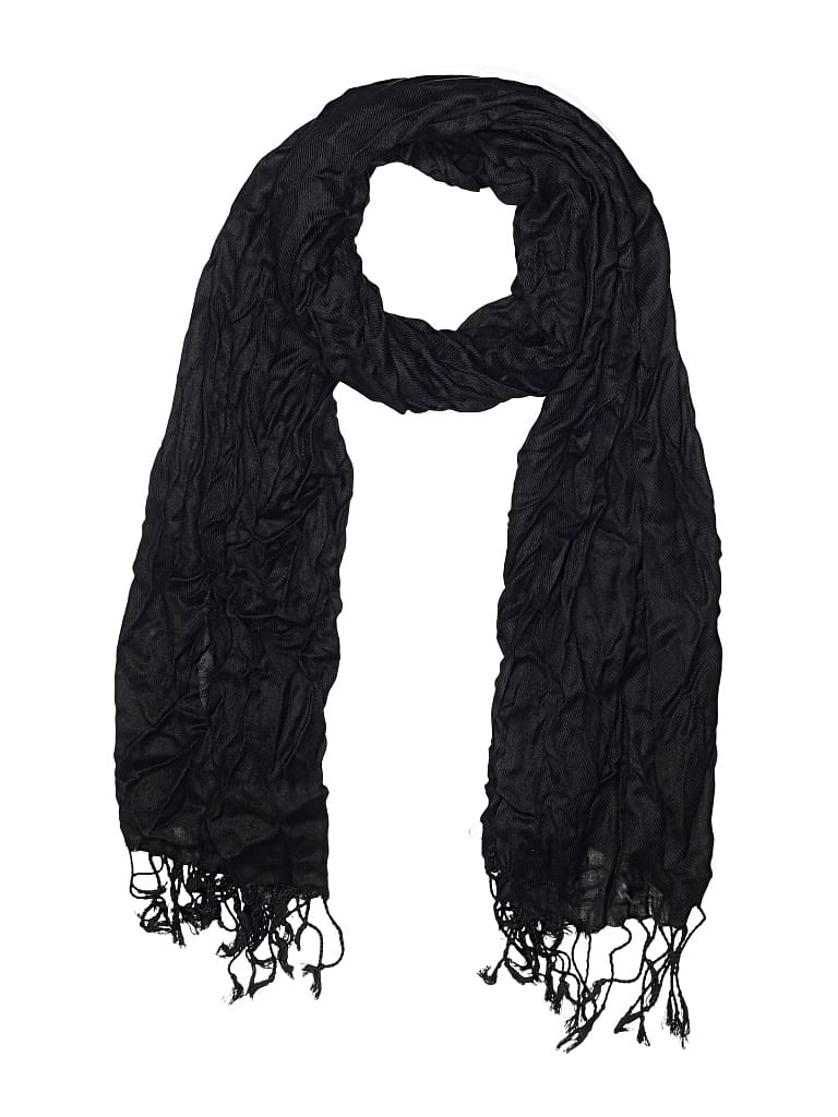 Pre-owned Unbranded Scarf In Black