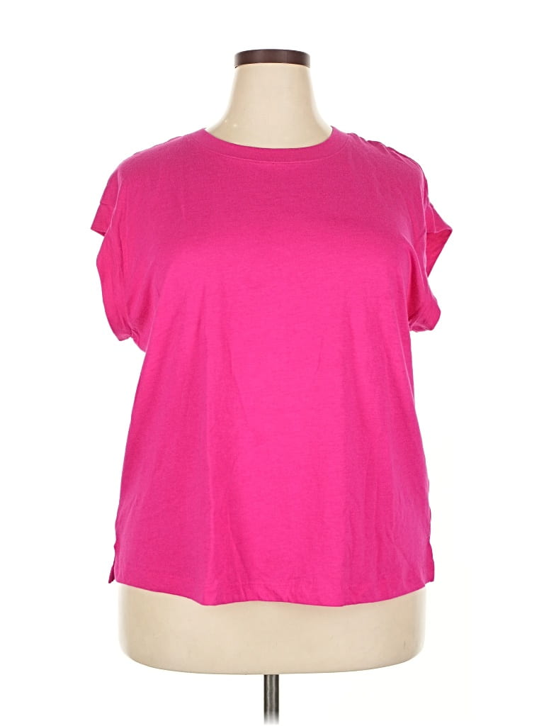 Pre-owned A New Day Short Sleeve T-shirt In Pink