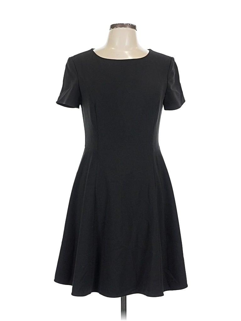 Pre-owned Halston Heritage Casual Dress In Black