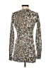 Rebecca Taylor Animal Print Silver Cardigan Size XS - photo 2