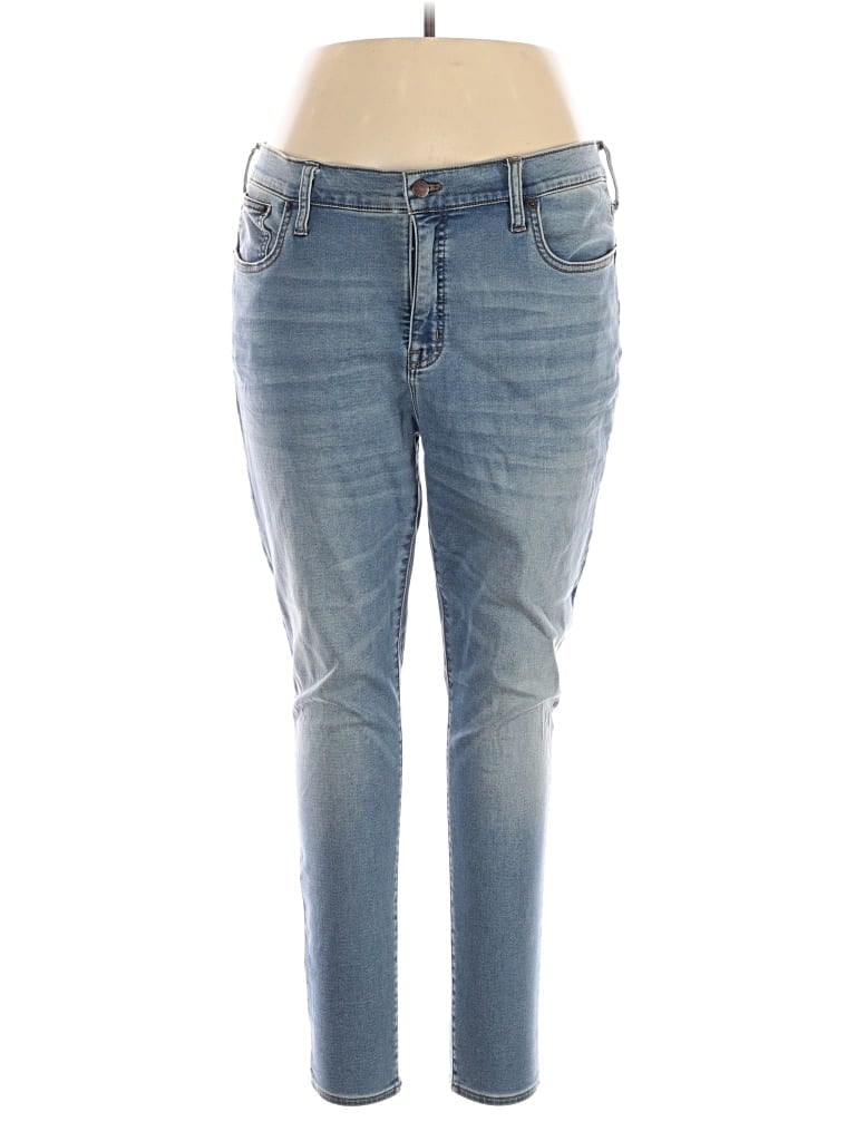 Pre-owned J.crew Factory Store Jeans In Blue