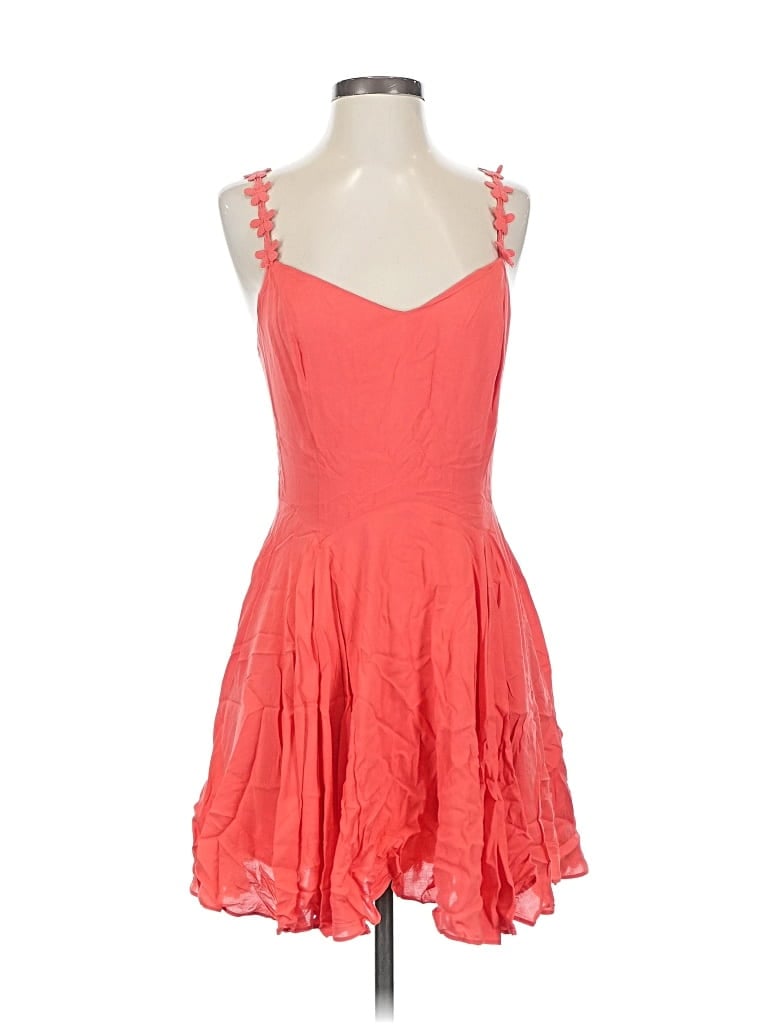 Pre-owned Kimchi Blue Cocktail Dress In Orange