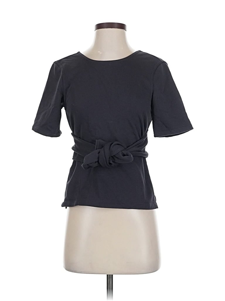 Pre-owned Nike Short Sleeve T-shirt In Gray