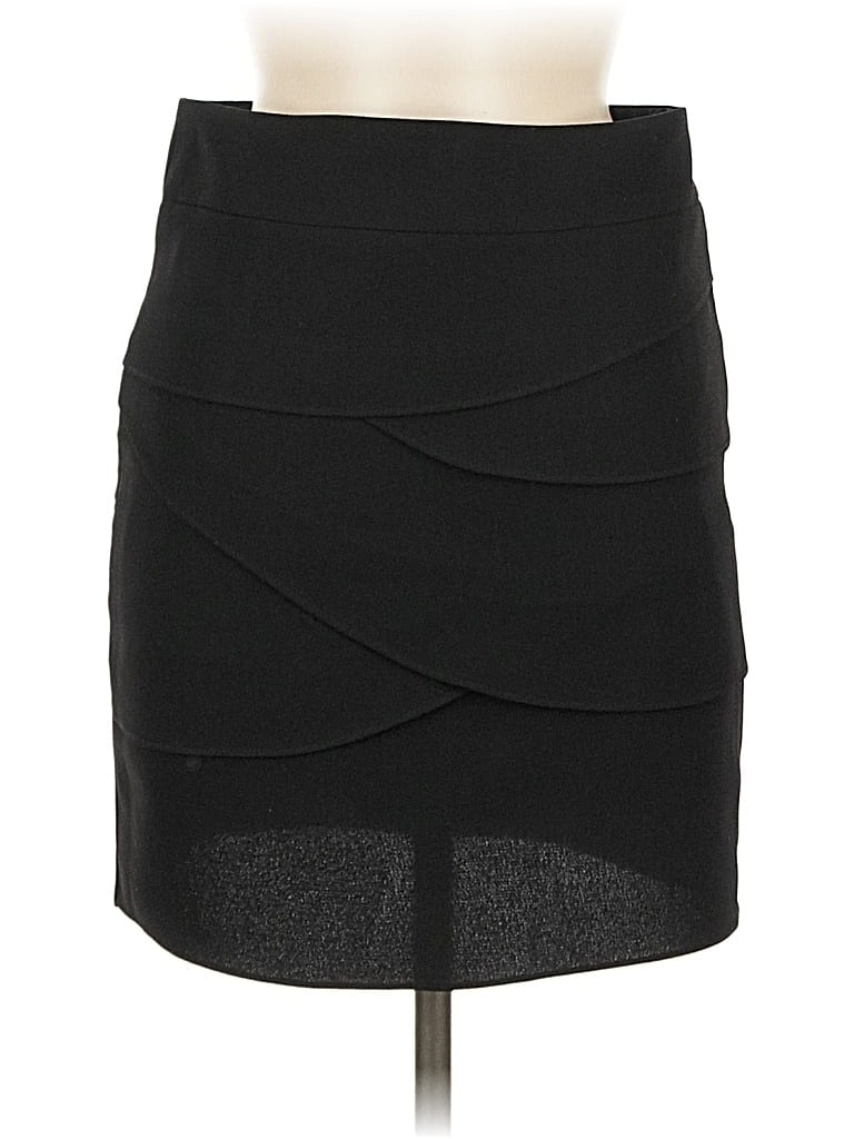Pre-owned Unbranded Casual Skirt In Black