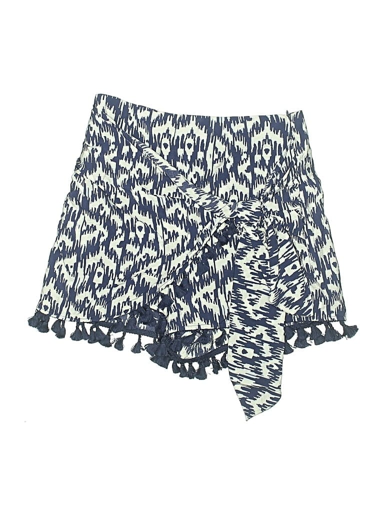 Pre-owned Zara Shorts In Blue