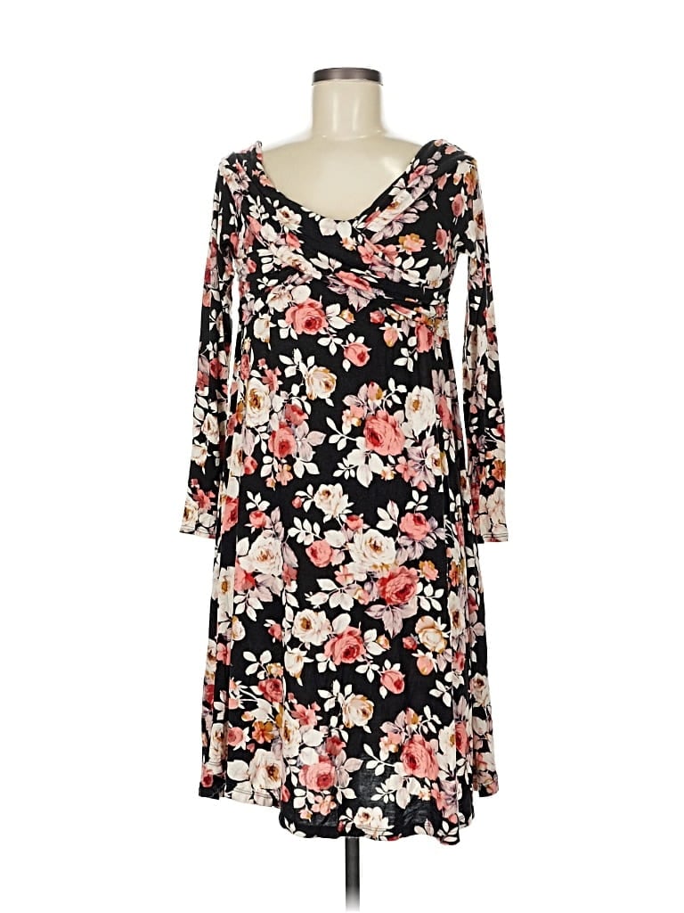 Pre-owned Altar'd State Casual Dress In Black