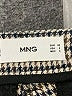 MNG Houndstooth Gray Dress Pants Size 6 - photo 6